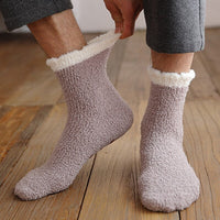 Chaussettes en Laine Antidérapantes