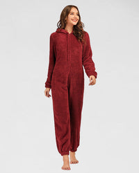 Combi Peluche Femme