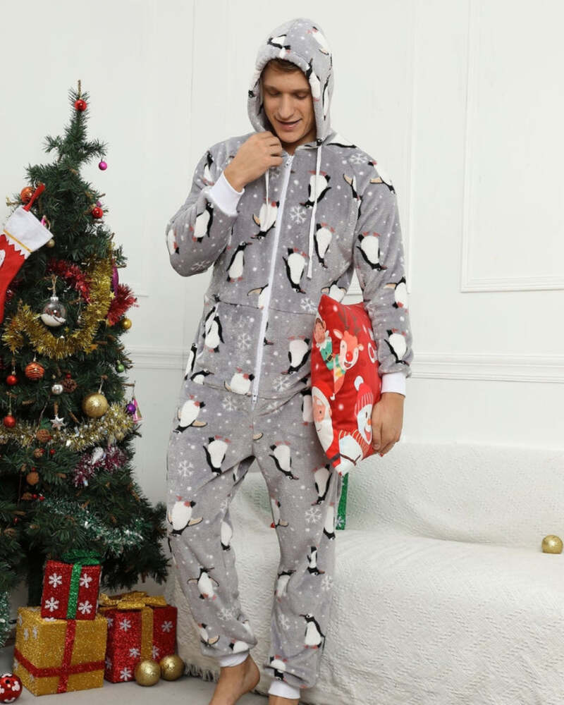 Pilou Pilou Robe De Chambre Pour Homme En Polaire Pyjama Homme