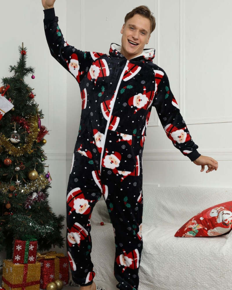 Medical Devices Pyjama Homme Pilou Polaire Bzb Pull Noel