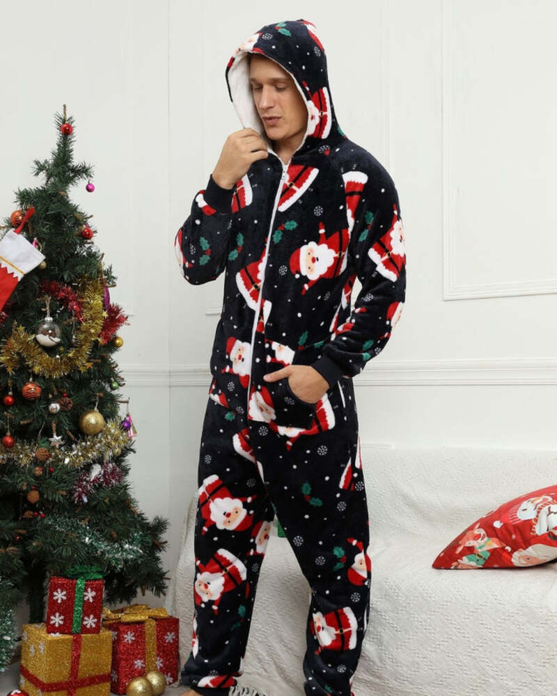Homme Hiver Combinaison De Nuit Homme Pyjama Homme Hiver Pyjama