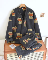 Pyjama Doux Motif Nounours