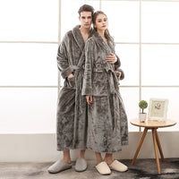 Robe de Chambre Flanelle Couple