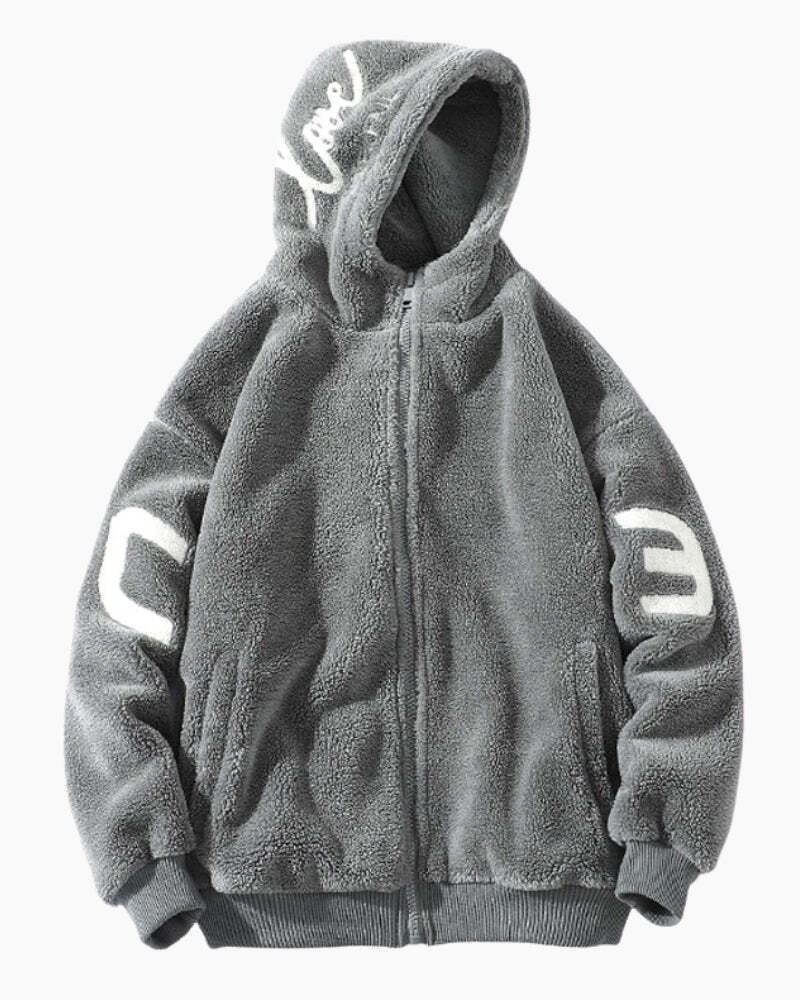 Veste Polaire à Capuche Homme