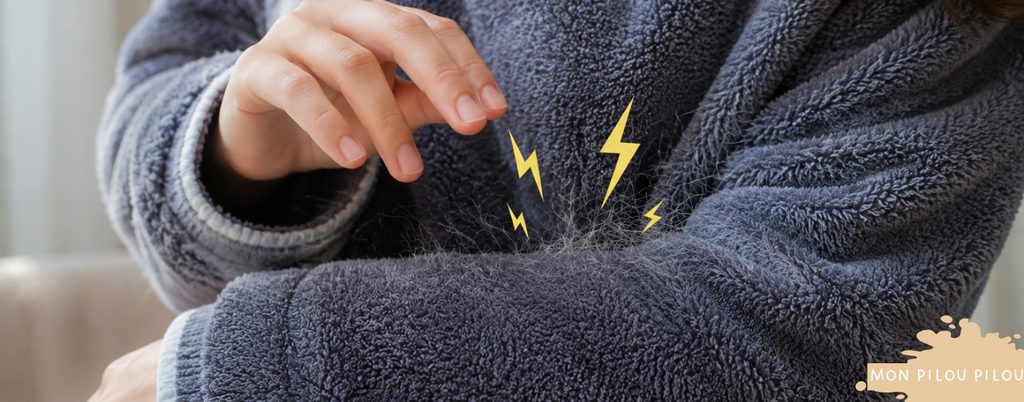 Pourquoi le pilou pilou donne parfois une sensation d’électricité statique ?