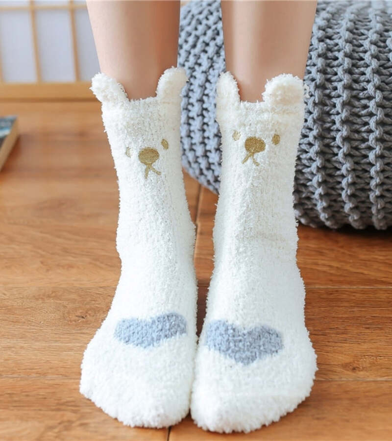 2 Paires Chaussettes Hiver RAFRAY Femme - Coton Premium Taille 36-40 - Boîte Cadeau écoresponsable