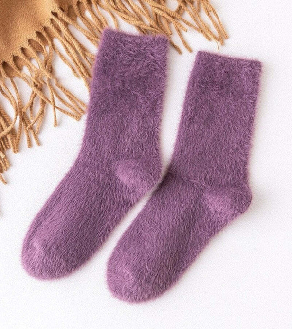 6 Paires de Chaussettes Douces et Chaudes avec Patte de Chat pour Femmes 6 Paires de Chaussettes Douces et Chaudes avec Patte de Chat pour Femmes