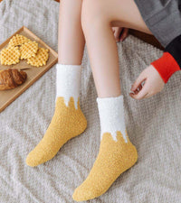 Chaussettes Peluches