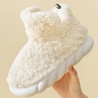 Chaussons d'Hiver Peluche