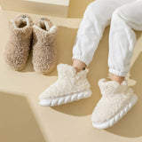 Chaussons d'Hiver Peluche