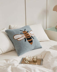 Coussin Doux Motif Abeille