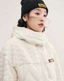 Manteau Hiver Pilou Pilou Femme Blanc