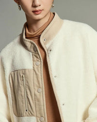 Manteau Peluche Femme