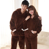 Pyjama Ours Velours Couple