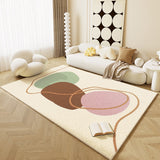 Tapis Doux Motif Géométrique