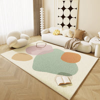 Tapis Doux Motif Géométrique