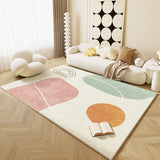 Tapis Doux Motif Géométrique