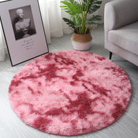 Tapis Rond Pilou Tie and Dye