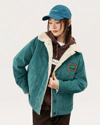 Veste Moutonnée Femme
