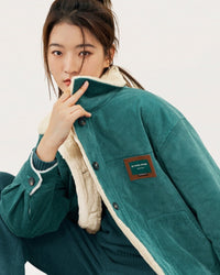Veste Moutonnée Femme