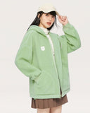 Veste Pilou Pilou Vert Femme