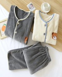 Pyjama Sherpa Motif Nounours