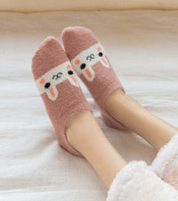 Chaussettes Pilou Pilou Lapin Rose