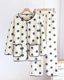 Pyjama Molleton Motif Pois