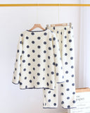 Pyjama Molleton Motif Pois